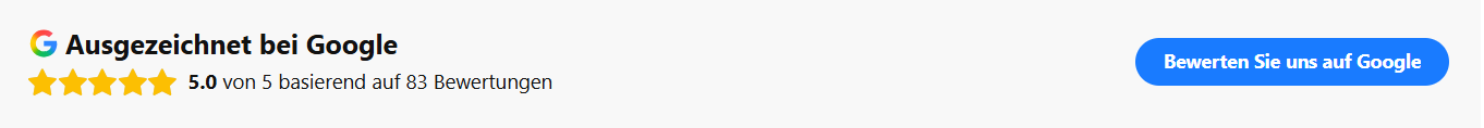 Bewerten Sie uns auf Google Bewerten Sie uns auf Google
